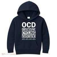 OCD Obsessive Cycling Disorder Kids Hoodie thumb 0