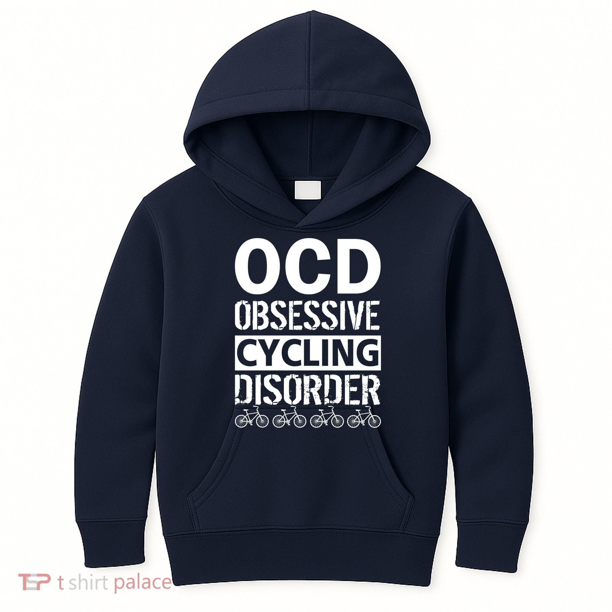 OCD Obsessive Cycling Disorder Kids Hoodie