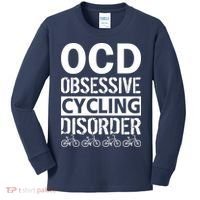 OCD Obsessive Cycling Disorder Kids Long Sleeve Shirt thumb 0