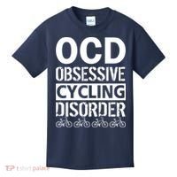 OCD Obsessive Cycling Disorder Kids T-Shirt thumb 0