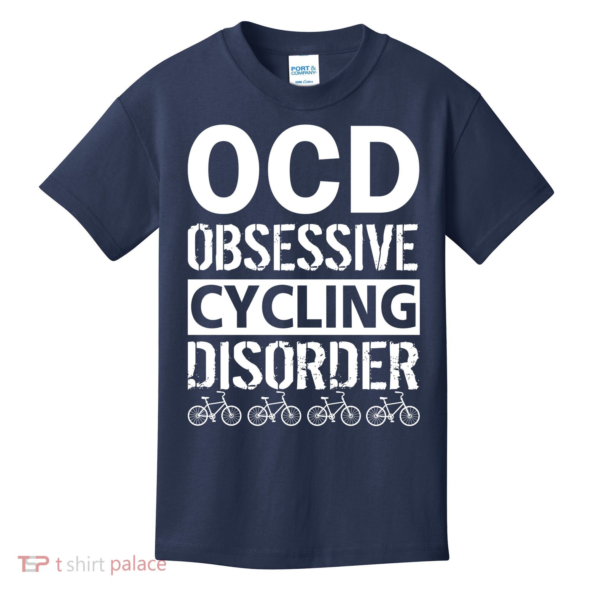 OCD Obsessive Cycling Disorder Kids T-Shirt