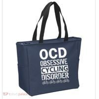 OCD Obsessive Cycling Disorder Tote Bag thumb 2