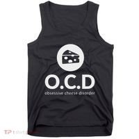Obsessive Cheese Disorder Funny Cheese Lover Gift Tank Top thumb 0