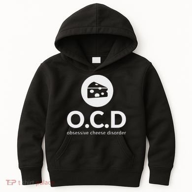 Obsessive Cheese Disorder Funny Cheese Lover Gift Kids Hoodie