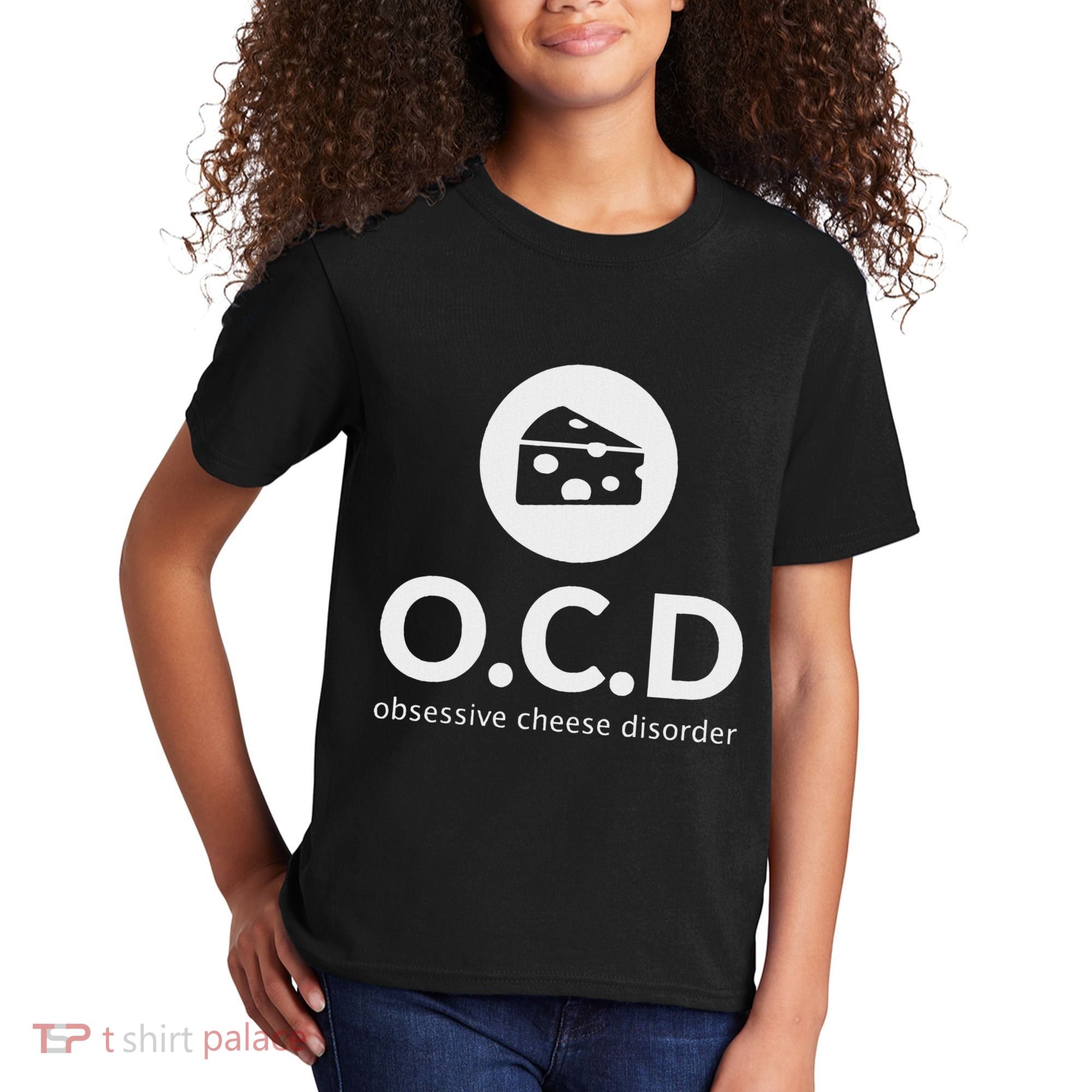 Obsessive Cheese Disorder Funny Cheese Lover Gift Kids T-Shirt