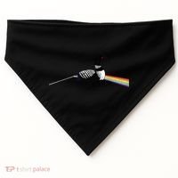 Original Classic Dark Side Of The Loon Bird Watching USA-Made Doggie Bandana thumb 0