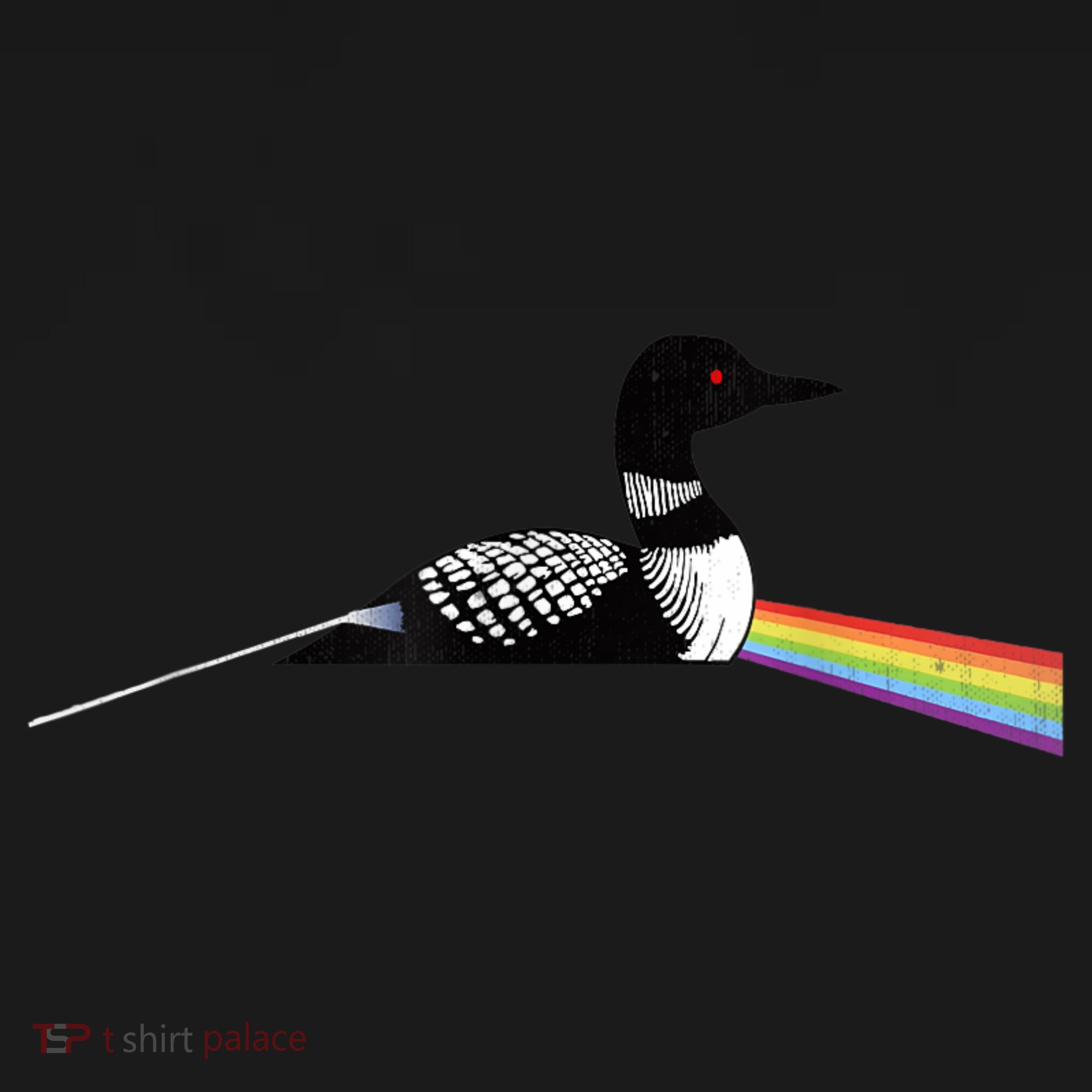 Original Classic Dark Side Of The Loon Bird Watching Baby Bodysuit