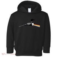 Original Classic Dark Side Of The Loon Bird Watching Toddler Hoodie thumb 0