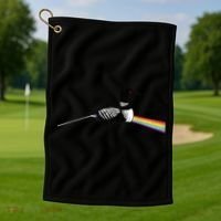 Original Classic Dark Side Of The Loon Bird Watching Golf Towel thumb 1
