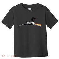 Original Classic Dark Side Of The Loon Bird Watching Toddler T-Shirt thumb 0