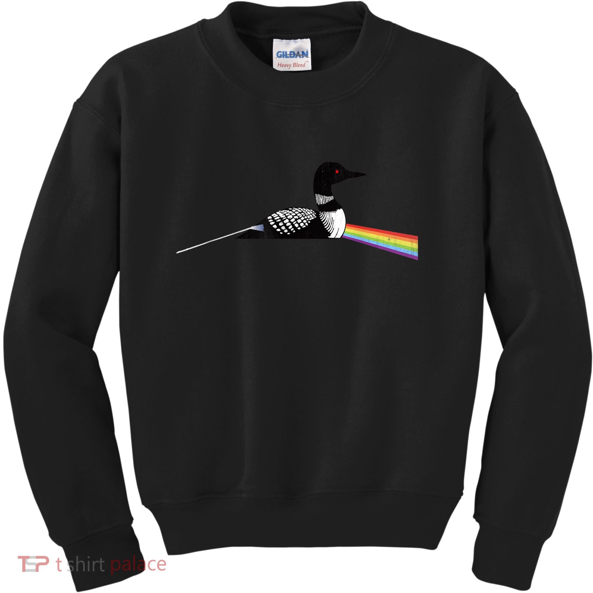 Original Classic Dark Side Of The Loon Bird Watching Kids Sweatshirt