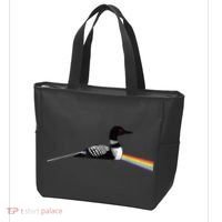 Original Classic Dark Side Of The Loon Bird Watching Tote Bag thumb 3