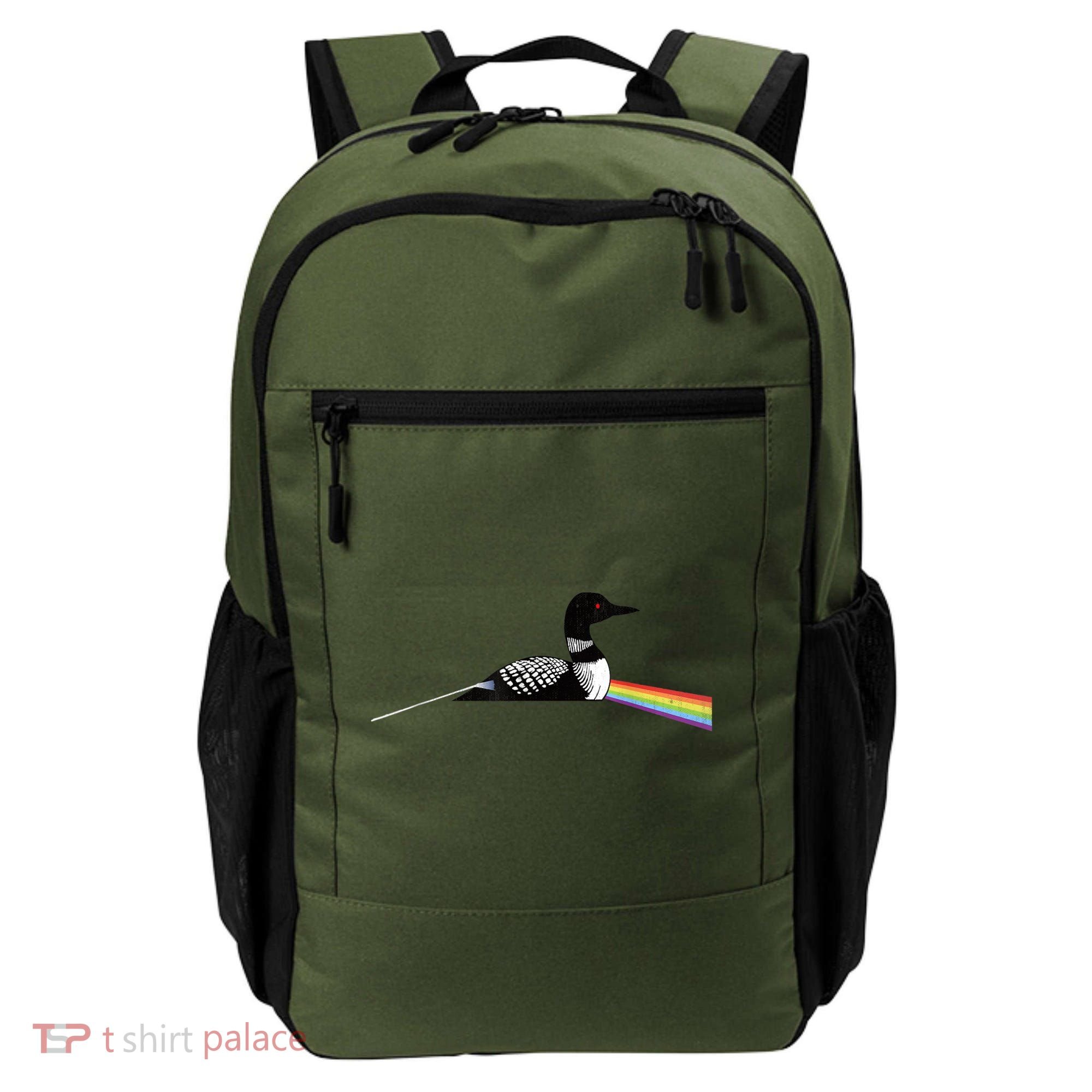 Original Classic Dark Side Of The Loon Bird Watching Backpack