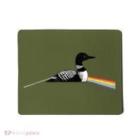 Original Classic Dark Side Of The Loon Bird Watching Mousepad thumb 0