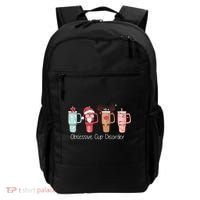 Obsessive Cup Disorder Cute Christmas Funny Backpack thumb 0