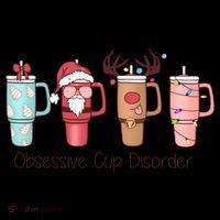 Obsessive Cup Disorder Cute Christmas Funny Coffee Mug thumb 5