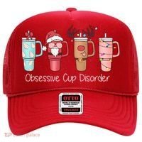 Obsessive Cup Disorder Cute Christmas Funny Hat thumb 0