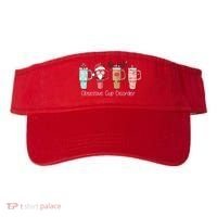Obsessive Cup Disorder Cute Christmas Funny Visor thumb 0