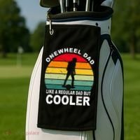 Onewheel Cool Dad One Wheel Golf Towel thumb 2