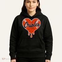 Oriole Cute Dripping Heart Hoodie thumb 5