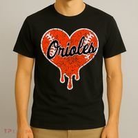 Oriole Cute Dripping Heart T-Shirt thumb 3