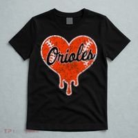Oriole Cute Dripping Heart T-Shirt thumb 5