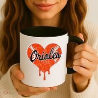 Oriole Cute Dripping Heart Coffee Mug thumb 3