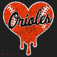 Oriole Cute Dripping Heart Hat thumb 2