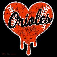Oriole Cute Dripping Heart Toddler Hoodie thumb 2
