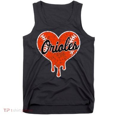 Oriole Cute Dripping Heart Tank Top