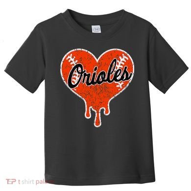 Oriole Cute Dripping Heart Toddler T-Shirt