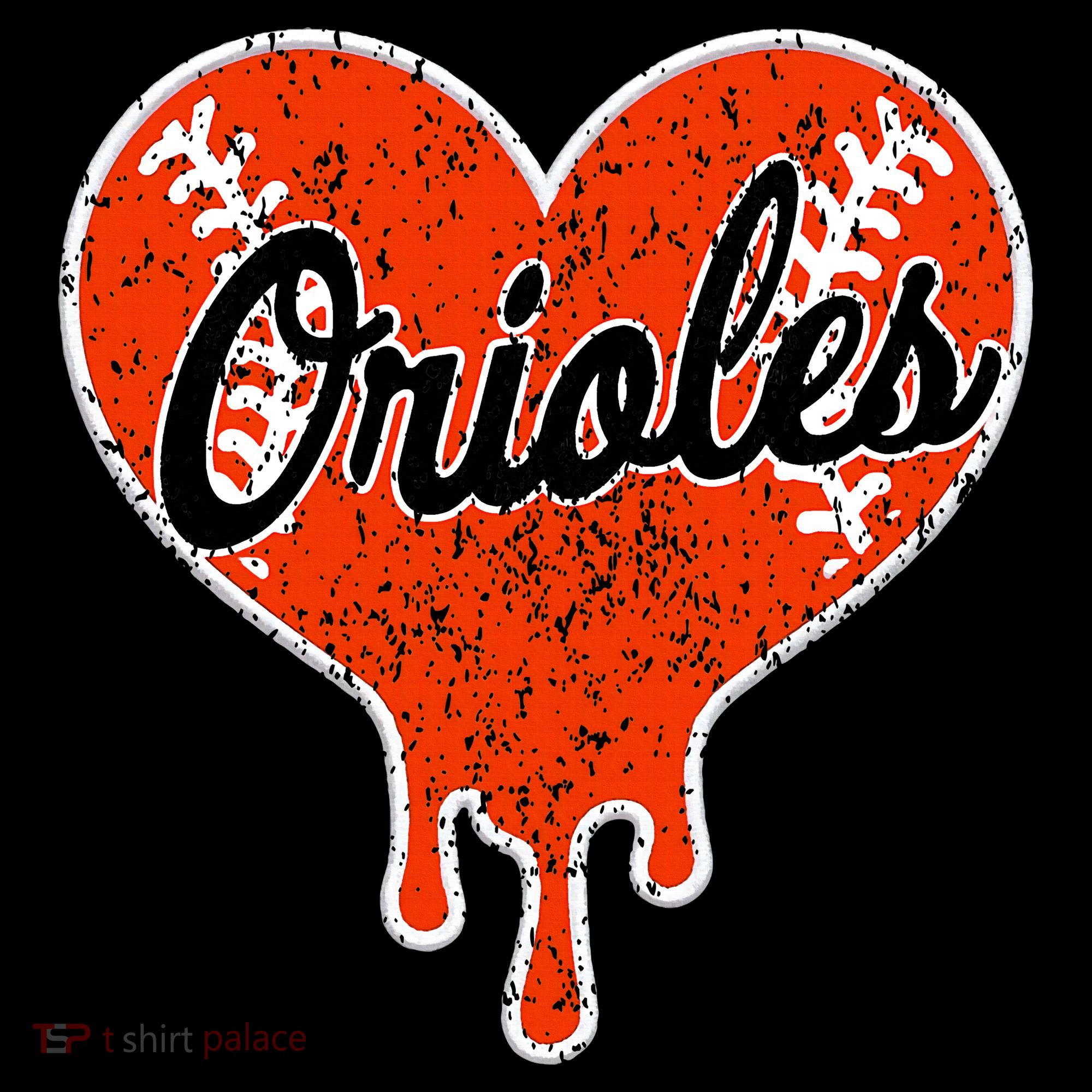 Oriole Cute Dripping Heart Toddler T-Shirt