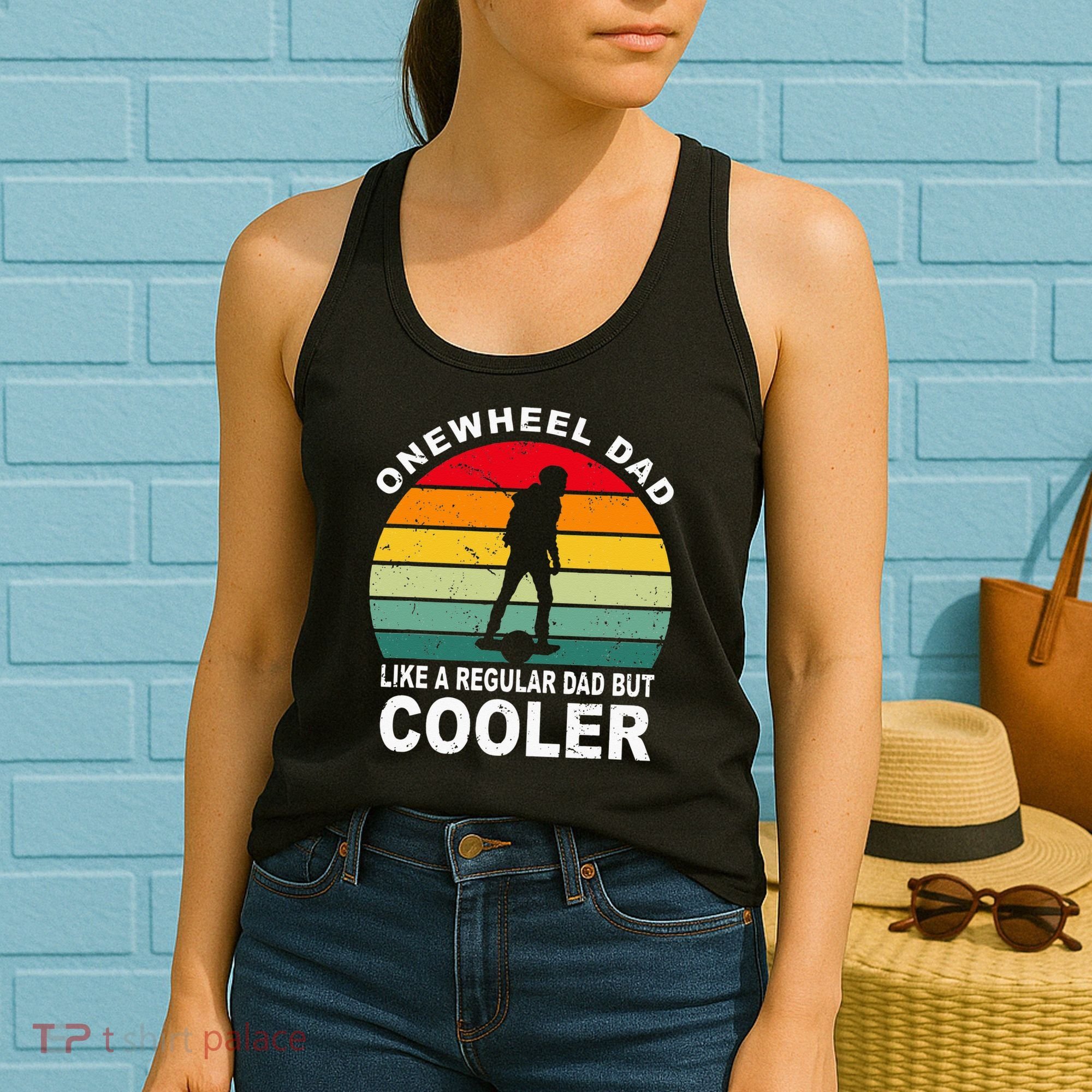 Onewheel Cool Dad One Wheel Women's Tank Top