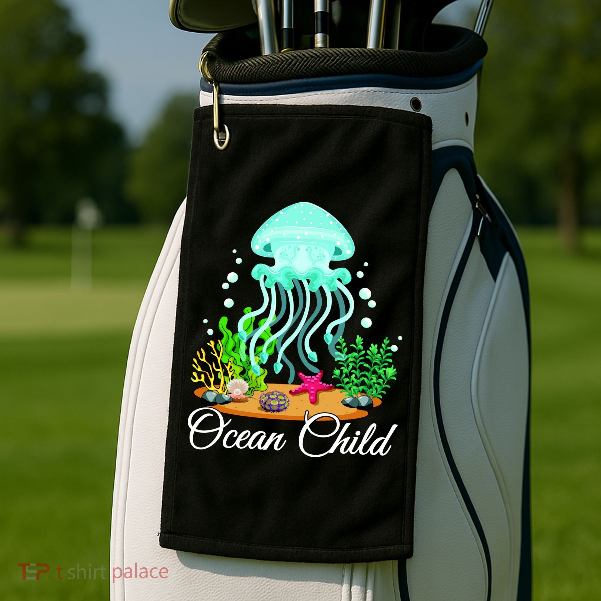 Ocean Child Golf Towel