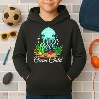 Ocean Child Kids Hoodie thumb 2