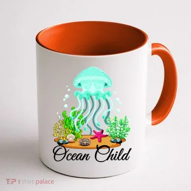 Ocean Child Coffee Mug back