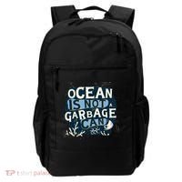 Ocean Is Not A Garbage Can Backpack thumb 0
