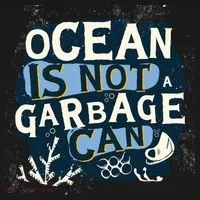 Ocean Is Not A Garbage Can Bucket Hat thumb 4