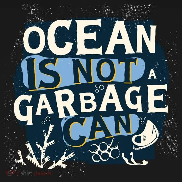 Ocean Is Not A Garbage Can Bucket Hat