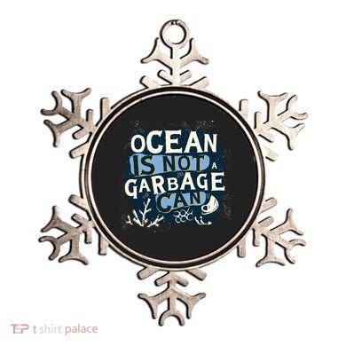 Ocean Is Not A Garbage Can Ornament