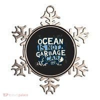 Ocean Is Not A Garbage Can Ornament thumb 0