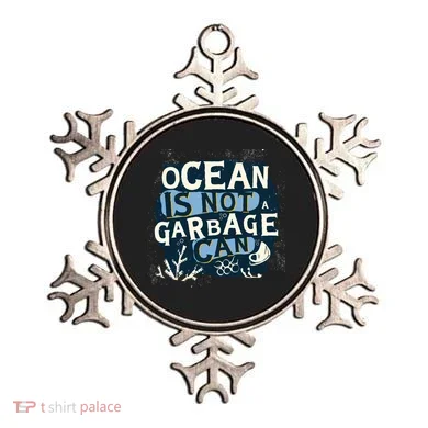 Ocean Is Not A Garbage Can Ornament