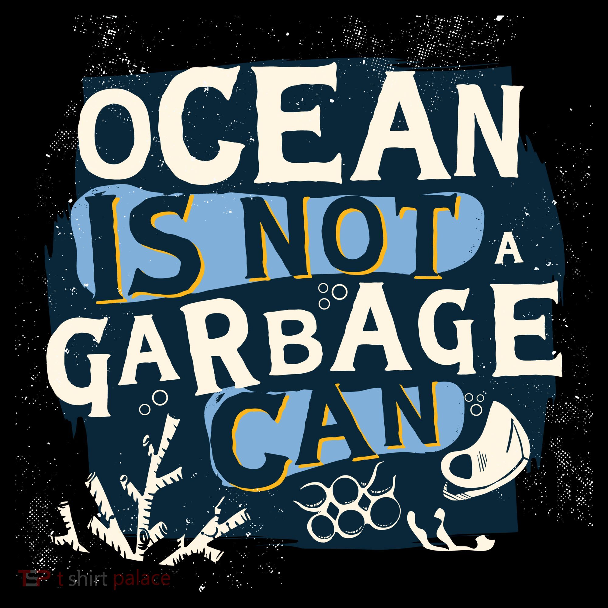 Ocean Is Not A Garbage Can Visor