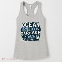 Ocean Is Not A Garbage Can Women's Tank Top thumb 0