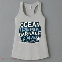 Ocean Is Not A Garbage Can Women's Tank Top thumb 3