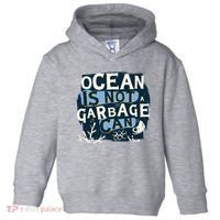Ocean Is Not A Garbage Can Toddler Hoodie thumb 0