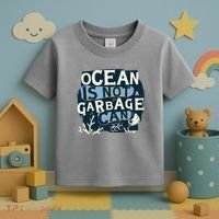 Ocean Is Not A Garbage Can Toddler T-Shirt thumb 3