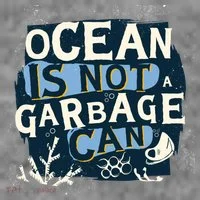 Ocean Is Not A Garbage Can Women's Long Sleeve Shirt thumb 2