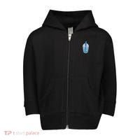 Ocean Waves Boba Tea Toddler Zip Fleece Hoodie thumb 0