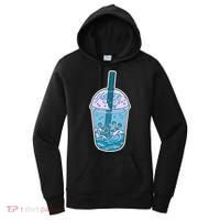 Ocean Waves Boba Tea Women's Hoodie thumb 0